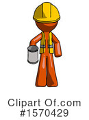 Orange Design Mascot Clipart #1570429 by Leo Blanchette