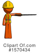 Orange Design Mascot Clipart #1570434 by Leo Blanchette