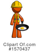 Orange Design Mascot Clipart #1570437 by Leo Blanchette