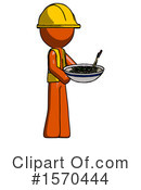 Orange Design Mascot Clipart #1570444 by Leo Blanchette