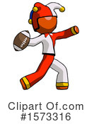 Orange Design Mascot Clipart #1573316 by Leo Blanchette