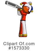Orange Design Mascot Clipart #1573330 by Leo Blanchette