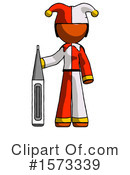 Orange Design Mascot Clipart #1573339 by Leo Blanchette