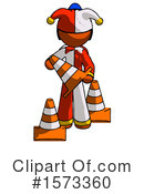 Orange Design Mascot Clipart #1573360 by Leo Blanchette