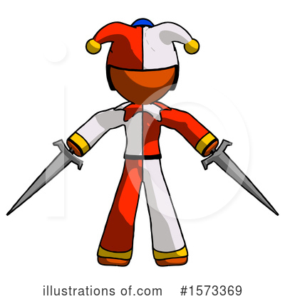 Royalty-Free (RF) Orange Design Mascot Clipart Illustration by Leo Blanchette - Stock Sample #1573369