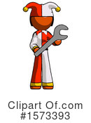Orange Design Mascot Clipart #1573393 by Leo Blanchette