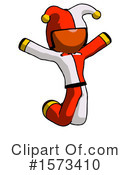 Orange Design Mascot Clipart #1573410 by Leo Blanchette