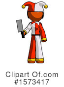 Orange Design Mascot Clipart #1573417 by Leo Blanchette