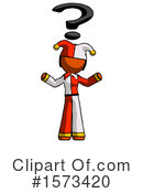 Orange Design Mascot Clipart #1573420 by Leo Blanchette
