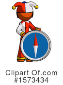 Orange Design Mascot Clipart #1573434 by Leo Blanchette