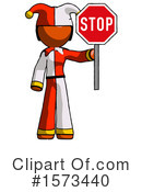 Orange Design Mascot Clipart #1573440 by Leo Blanchette