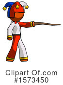 Orange Design Mascot Clipart #1573450 by Leo Blanchette