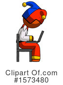 Orange Design Mascot Clipart #1573480 by Leo Blanchette