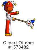 Orange Design Mascot Clipart #1573482 by Leo Blanchette