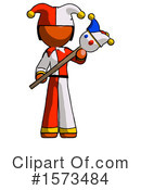 Orange Design Mascot Clipart #1573484 by Leo Blanchette