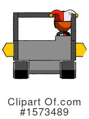 Orange Design Mascot Clipart #1573489 by Leo Blanchette
