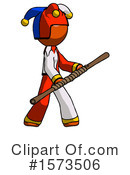 Orange Design Mascot Clipart #1573506 by Leo Blanchette