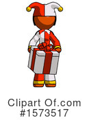Orange Design Mascot Clipart #1573517 by Leo Blanchette