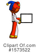 Orange Design Mascot Clipart #1573522 by Leo Blanchette