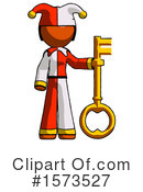 Orange Design Mascot Clipart #1573527 by Leo Blanchette