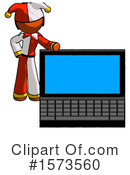 Orange Design Mascot Clipart #1573560 by Leo Blanchette