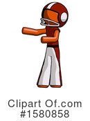 Orange Design Mascot Clipart #1580858 by Leo Blanchette