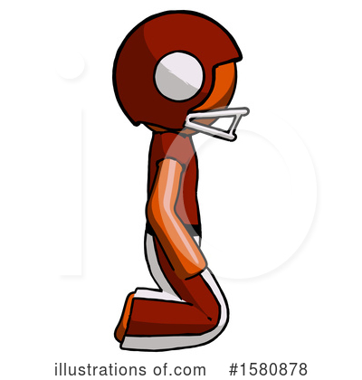 Royalty-Free (RF) Orange Design Mascot Clipart Illustration by Leo Blanchette - Stock Sample #1580878