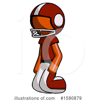 Royalty-Free (RF) Orange Design Mascot Clipart Illustration by Leo Blanchette - Stock Sample #1580879