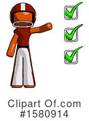 Orange Design Mascot Clipart #1580914 by Leo Blanchette