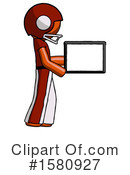 Orange Design Mascot Clipart #1580927 by Leo Blanchette
