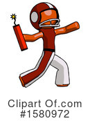 Orange Design Mascot Clipart #1580972 by Leo Blanchette