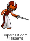 Orange Design Mascot Clipart #1580979 by Leo Blanchette
