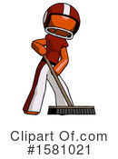 Orange Design Mascot Clipart #1581021 by Leo Blanchette