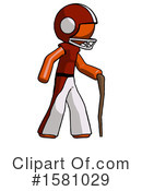 Orange Design Mascot Clipart #1581029 by Leo Blanchette