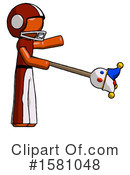 Orange Design Mascot Clipart #1581048 by Leo Blanchette