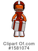 Orange Design Mascot Clipart #1581074 by Leo Blanchette