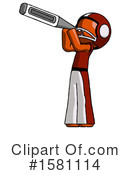 Orange Design Mascot Clipart #1581114 by Leo Blanchette