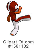 Orange Design Mascot Clipart #1581132 by Leo Blanchette