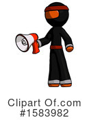 Orange Design Mascot Clipart #1583982 by Leo Blanchette