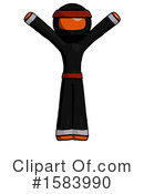 Orange Design Mascot Clipart #1583990 by Leo Blanchette
