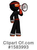 Orange Design Mascot Clipart #1583993 by Leo Blanchette