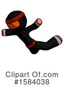 Orange Design Mascot Clipart #1584038 by Leo Blanchette