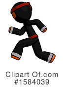 Orange Design Mascot Clipart #1584039 by Leo Blanchette
