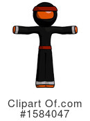Orange Design Mascot Clipart #1584047 by Leo Blanchette