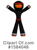 Orange Design Mascot Clipart #1584048 by Leo Blanchette
