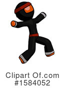 Orange Design Mascot Clipart #1584052 by Leo Blanchette