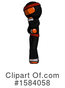 Orange Design Mascot Clipart #1584058 by Leo Blanchette