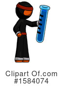 Orange Design Mascot Clipart #1584074 by Leo Blanchette