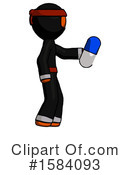 Orange Design Mascot Clipart #1584093 by Leo Blanchette