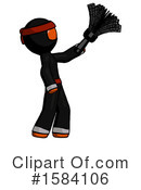 Orange Design Mascot Clipart #1584106 by Leo Blanchette